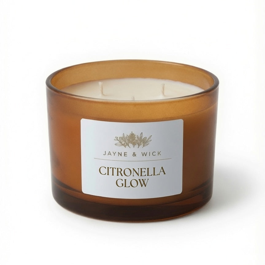 Citronella Glow - Fresh Scented Candle