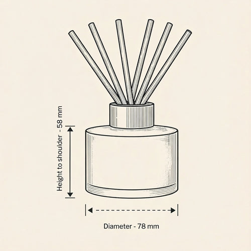 Apothecary Reed Diffuser – 165ml Amber