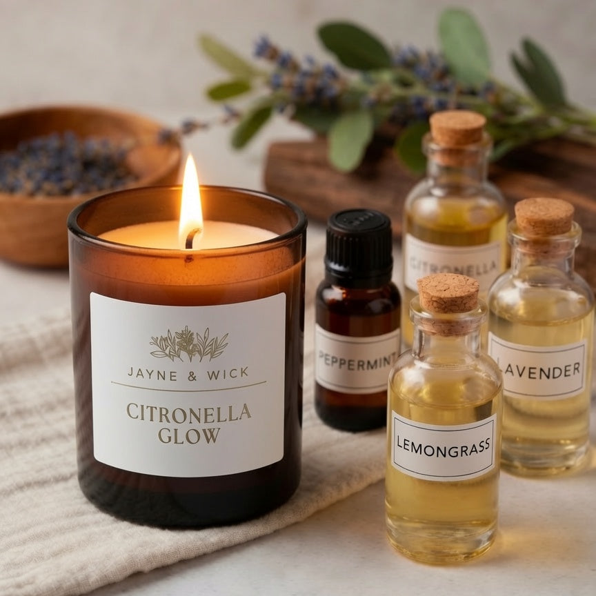 Citronella Glow - Fresh Scented Candle