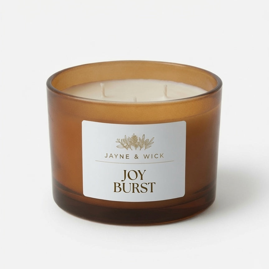 Joy Burst - Uplifting Citrus & Lavender Candle