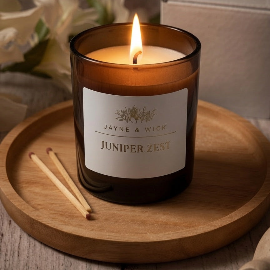 Juniper Zest - Invigorating Grapefruit & Juniper Candle