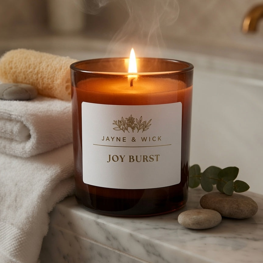 Joy Burst - Uplifting Citrus & Lavender Candle