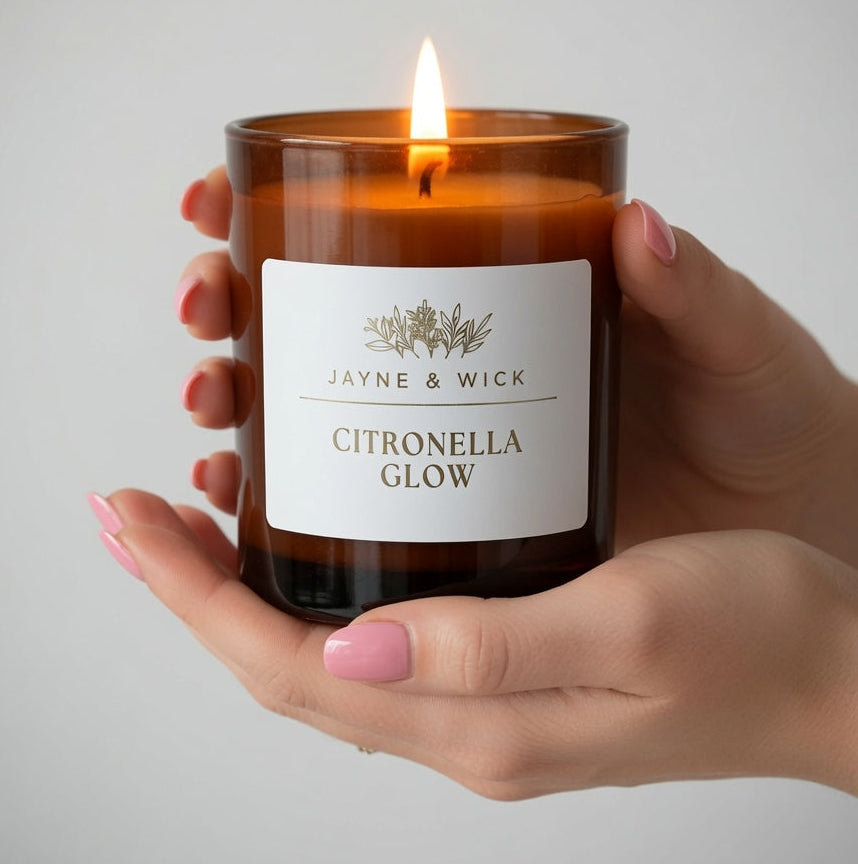Citronella Glow - Fresh Scented Candle