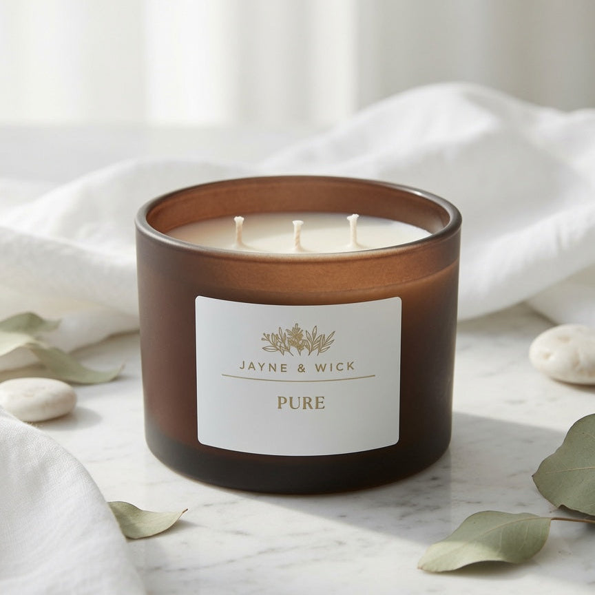 Pure Apothecary - Unscented Soy Candle